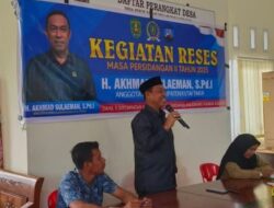 Ahmad Sulaiman Reses di Susuk Dalam: Perjuangkan Irigasi, Infrastruktur, dan Listrik untuk Warga