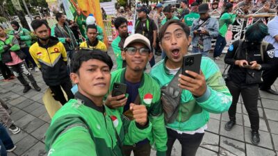 Driver Online Balikpapan Gelar Aksi Tuntut Keadilan Tarif dan Regulasi
