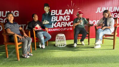 Turnamen Rasa Talk Show! Soekarno Cup Buka Panggung Diskusi Sepak Bola Anak